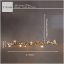 Modern gold decorbites caterpillar metal ball pendant light dining room