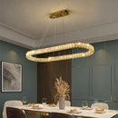 Modern gold decorbites crystal ceiling chandelier living room light