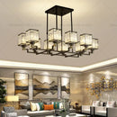 Modern gold decorbites crystal chandelier for living room