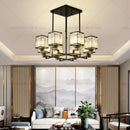 Modern gold decorbites crystal chandelier for living room