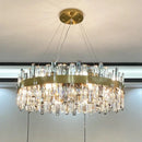 Modern gold decorbites crystal chandelier for living room