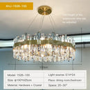 Modern gold decorbites crystal chandelier for living room