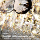 Modern gold decorbites crystal chandelier for living room