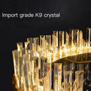 Modern gold decorbites crystal chandelier for living room dining room
