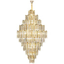 Modern gold decorbites crystal chandelier for living room loft