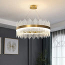 Modern gold decorbites crystal chandelier for living room
