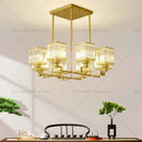 Modern gold decorbites crystal chandelier for living room