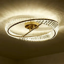 Modern gold decorbites crystal led ceiling light dining room
