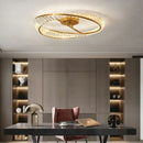 Modern gold decorbites crystal led ceiling light dining room