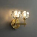 Modern gold decorbites crystal led chandelier for dining room