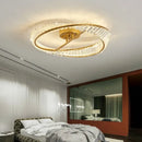 Modern gold decorbites crystal led chandelier living room light