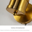 Modern gold decorbites crystal led wall lights bedroom sconce