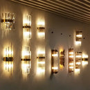 Modern gold decorbites crystal wall lamp bedroom luxury sconce