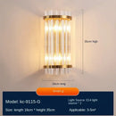 Modern gold decorbites crystal wall lamp bedroom luxury sconce
