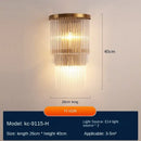 Modern gold decorbites crystal wall lamp bedroom luxury sconce