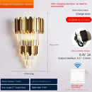 Modern gold decorbites crystal wall lamp bedroom luxury sconce