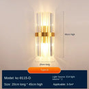 Modern gold decorbites crystal wall lamp bedroom luxury sconce