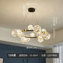 Modern gold decorbites glass ball chandelier for dining room