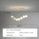DecorBites™ Glass Balls G9 LED Chandelier for Dining Room & Kitchen