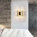 Modern gold decorbites iron glass lamps living room wall sconce