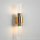 Modern gold decorbites iron glass lamps living room wall sconce