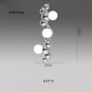 Modern gold designer molecule chandelier dining room pendant light