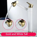 Modern gold detachable spray sink faucet kitchen bathroom sink faucet