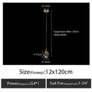 Modern gold diamond crystal chandelier living room staircase light