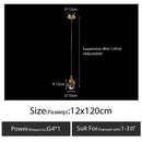 Modern gold diamond crystal chandelier staircase led lighting