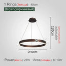 Modern gold diamond ring chandelier living room luxury lamp