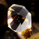 Modern gold elegant crystal chandelier living room pendant light