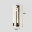 Modern gold elegant wall mounted light bedroom glass sconce