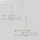 Modern gold finish opal glass pendant light – kitchen island lamp