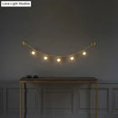 DecorBites™ Gold Frosted Glass Bubble Wall Light - 5-Light Post Modern Lamp