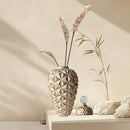 Modern gold geometric diamond ceramic vase living room decor jar