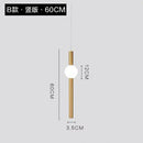 Modern gold geometric line frame pendant lights dining room glass globe