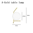 Modern gold glass ball led chandelier light bedroom floor lamp