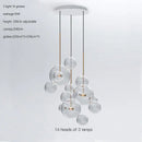 DecorBites™ Glass Bubble Ball LED Chandelier Mickey Light for Restaurant, Bar, and Store