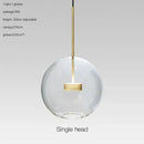 DecorBites™ Glass Bubble Ball LED Chandelier Mickey Light for Restaurant, Bar, and Store