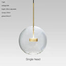 DecorBites™ Glass Bubble Ball LED Chandelier Mickey Light for Restaurant, Bar, and Store