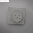 Modern gold heart pendant wall light bedroom starry black center