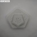 Modern gold heart pendant wall light bedroom starry black center