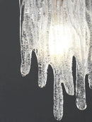 DecorBites™ Icicle Glass Pendant Light for High-End Bedroom & Living Room Decor