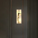 Modern gold imitation marble led wall lamp living room sconce