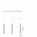 Modern gold iron art led pendant light living room