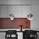 Modern gold layered danish pendant light living room