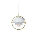 Modern gold layered danish pendant light living room