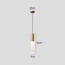 Modern gold led pendant lamp bedroom & kitchen lighting