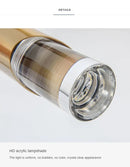 Modern gold led pendant light dining room cylindrical hanging lamp