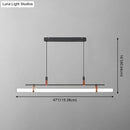 DecorBites™ Acrylic Island Pendant Light: Sleek Pole Design with LED: Perfect for Dining Room